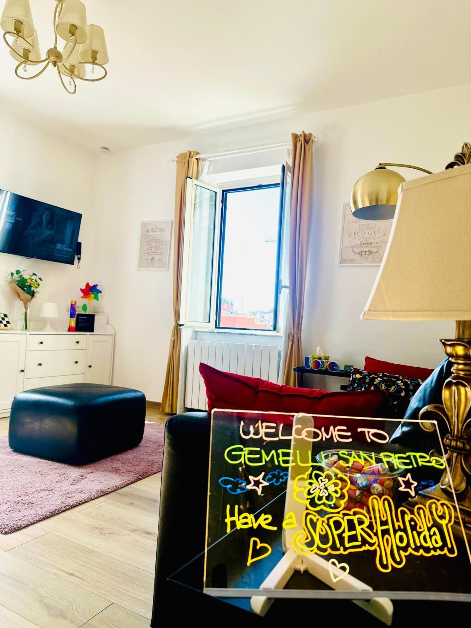 Gemelli-San Pietro-Trastevere-Casa Con Posto Auto Rzym Zewnętrze zdjęcie